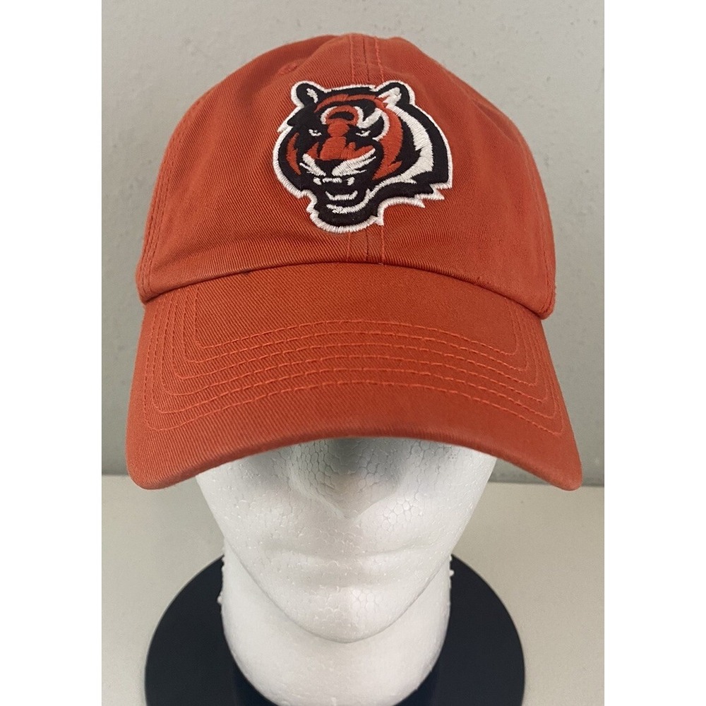 Cincinnati Bengals 47 Brand Hat Dad Cap NFL Orange Mens Size Medium